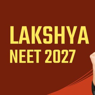 Telegram profile photo for Lakshya NEET 1.0 2027