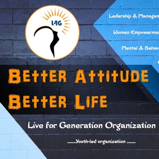 Telegram profile photo for Live for Generation Organization (L4G)