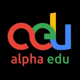 Telegram profile photo for AlphaEdu & Adam & John's Learning Center