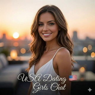 Telegram group profile photo for USA Dating 🇺🇸 Girls Chat