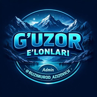 Telegram profile photo for 💥 G'UZOR E'LONLARI 💥