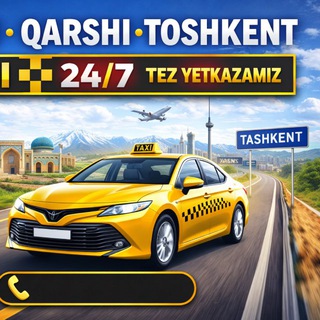 Telegram group profile photo for QARSHI TOSHKENT QULAY VA XAMYONBOP TEZKOR TAKSI XIZMTI