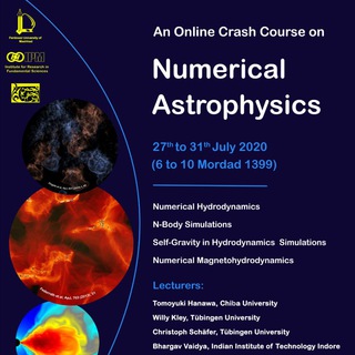 Telegram profile photo for Online Crash Course on Numerical Astrophysics