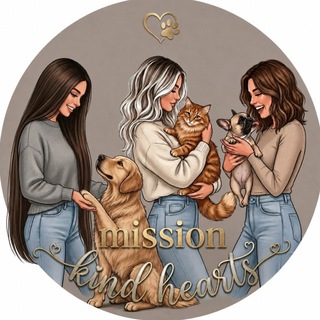 Telegram group profile photo for Місія Добрих Сердець🐾