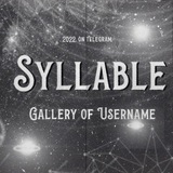 Telegram profile photo for SYLLABLE.