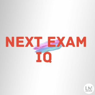Telegram profile photo for NEXT EXAM IQ