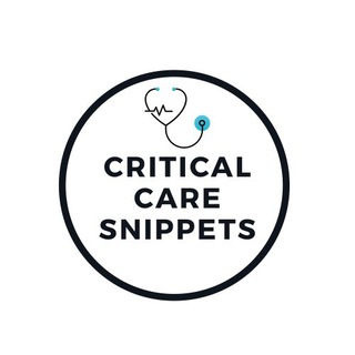 Telegram profile photo for Critical Care Snippets