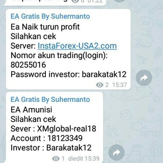 Telegram profile photo for EA Gratis By Suhermanto