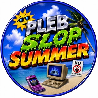 Telegram profile photo for Pleb Slop Depot