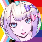 Telegram profile photo for queer confessions 🎉