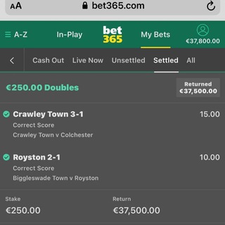 Telegram profile photo for BET365 FIXED INFO