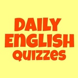 Telegram profile photo for Daily English quizzes