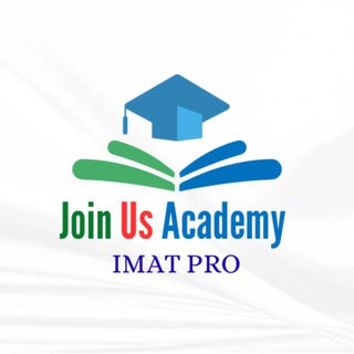 Telegram profile photo for JOIN US ACADEMY- IMAT PRO