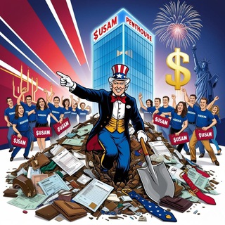 Telegram group profile photo for Uncle Sam’s Junk Pile 🗑