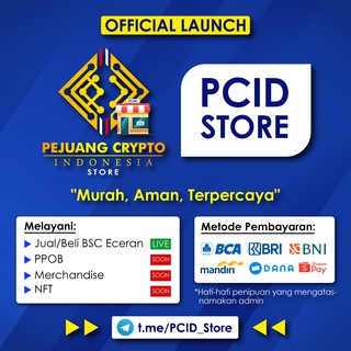 Telegram group profile photo for PCID STORE | JUAL BELI BSC ECER
