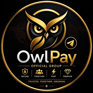 Telegram group profile photo for OWLPAY | 猫头鹰支付