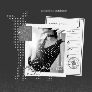 Telegram profile photo for ♡. roseate archive