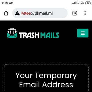 Telegram profile photo for Temp Mail