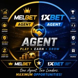 Telegram profile photo for Melbet & 1xbet agent