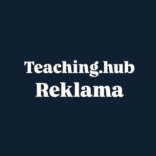 Telegram profile photo for Teaching.hub | Reklama