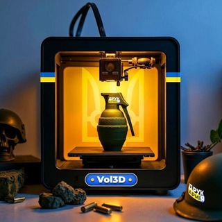 Telegram profile photo for VOL3D 🇺🇦 Волонтерська ініціатива