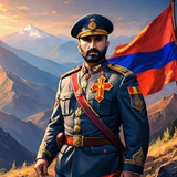 Telegram profile photo for young military analyst