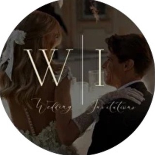 Telegram profile photo for WEDDING INVITATIONS
