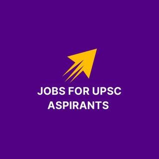 Telegram profile photo for Jobs for UPSC Aspirants