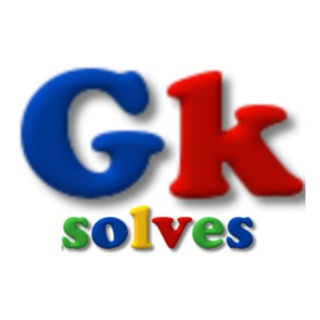 Telegram profile photo for Gk solves