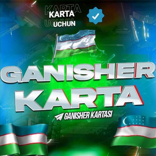 Telegram profile photo for GʻANISHER KARTA 💳💸