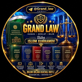 Telegram profile photo for Grand law and history
