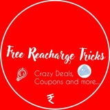 Telegram profile photo for Free Reacharge Tricks-Crazy Deals💯