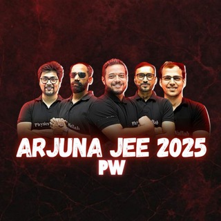 Telegram profile photo for Arjuna JEE 2025