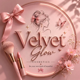 Telegram profile photo for Velvet Glow.