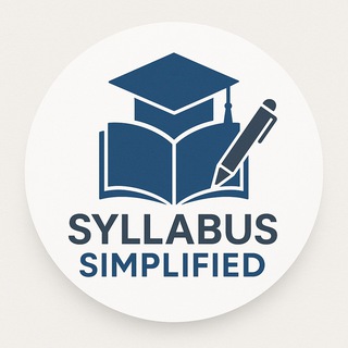Telegram profile photo for Syllabus Simplified - UPSC EPFO (APFC)