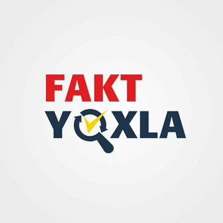 Telegram profile photo for Fakt Yoxla
