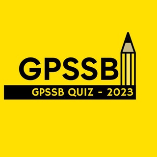 Telegram profile photo for Gpssb Quiz 🎯🎖️