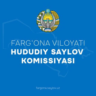Telegram profile photo for Farg‘ona viloyati hududiy saylov komissiyasi