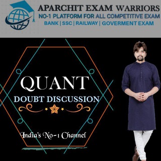 Telegram profile photo for APARCHIT'S BANKING QUANT DOUBT DISCUSSION GROUP