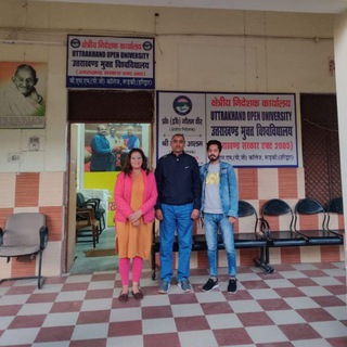 Telegram profile photo for UTTARAKHAND OPEN UNIVERSITY Information