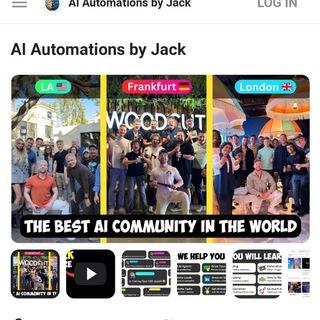 Telegram profile photo for AI AUTOMATIONS BY JACK