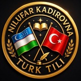 Telegram profile photo for TURK TILI | CEFR