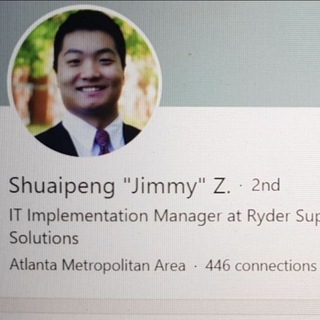 Telegram profile photo for Shuaipeng Jimmy Zhang SCAMMER