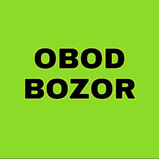 Telegram profile photo for OBOD_BOZOR