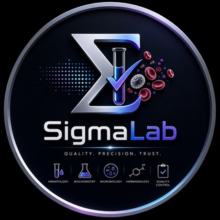 Telegram profile photo for SigmaLab | کنترل کیفی آزمایشگاه و هماتولوژی