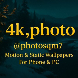 Telegram profile photo for 4k,photo🖼