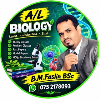 Telegram profile photo for BIOLOGY WITH FASLIN