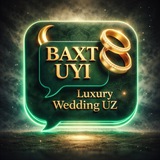 Telegram profile photo for Luxury Wedding | BAXT UYI