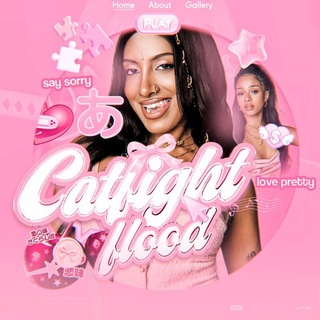 Telegram profile photo for Catfight flood 🩷