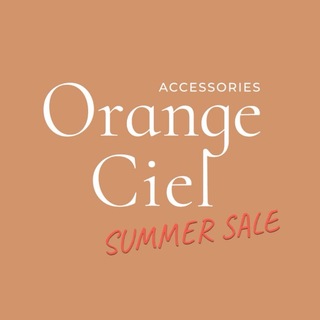 Telegram profile photo for Orange Ciel 🛍